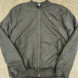 Under Armour Men’s Reversible Bomber Jacket - Black / Large